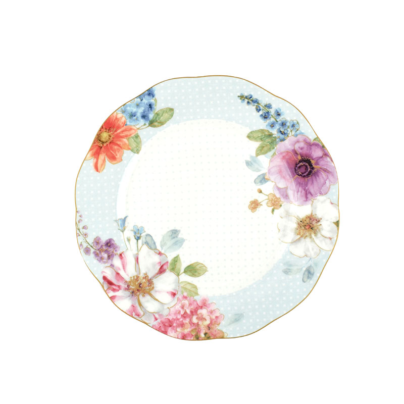 【義大利Easy life】鄉村花束-餐盤27CM(骨瓷)